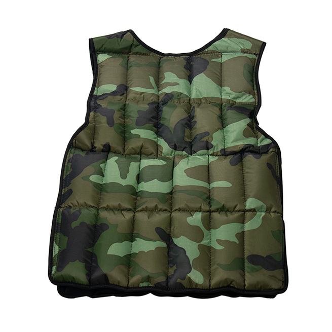 Sport Nation Justerbar V&aelig;gtvest med frontlomme 10 kilo, Camo