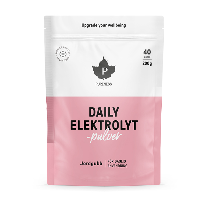Daily Elektrolytpulver Jordbær 200 g