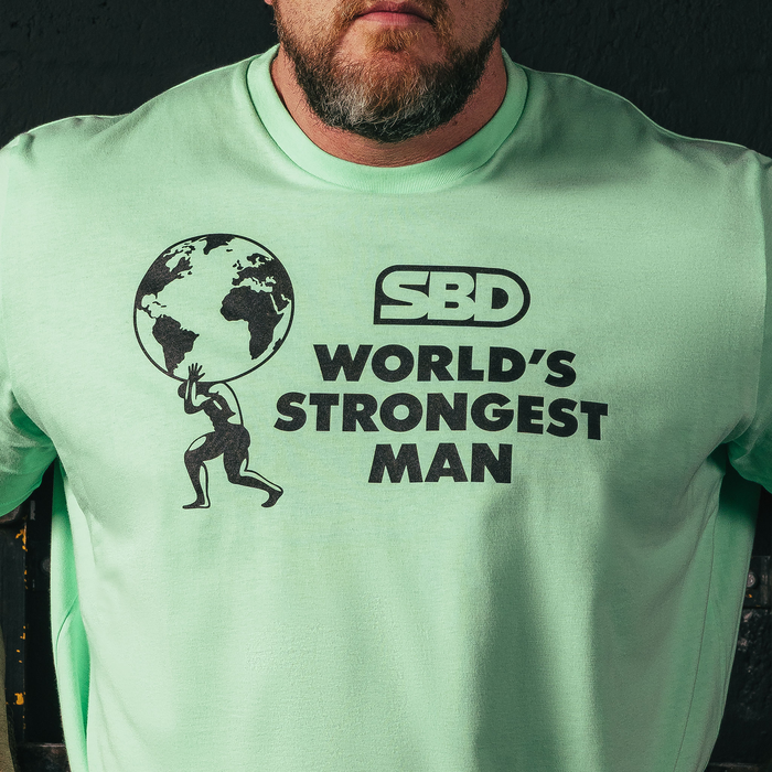World Strongest Man 2026 T-Shirt Final Gr&oslash;n