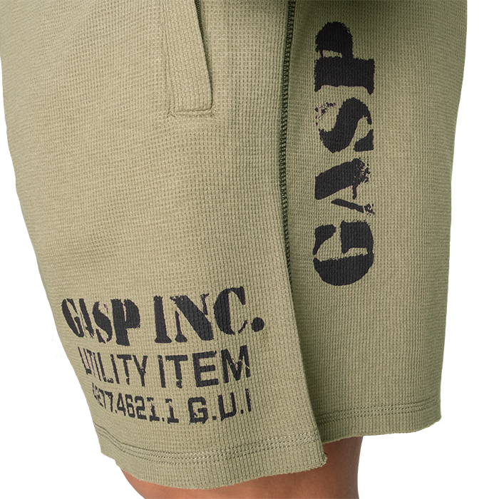 Thermal Shorts 6", Washed Green
