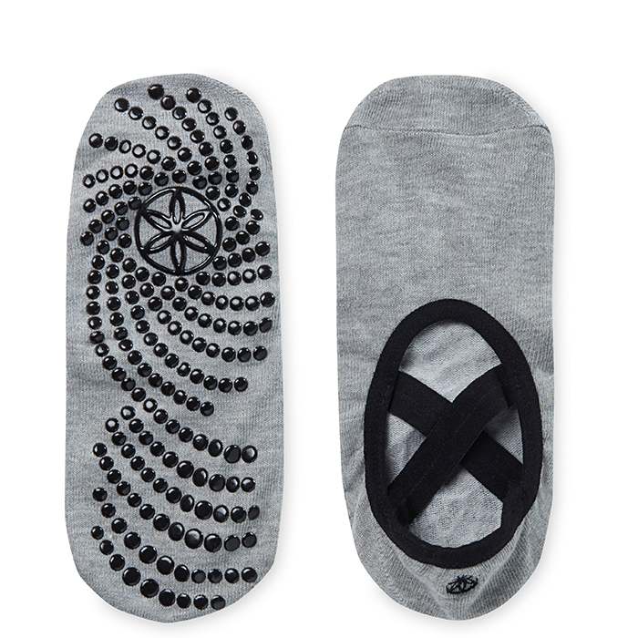 Grippy Yogastr&oslash;mper 2-pak