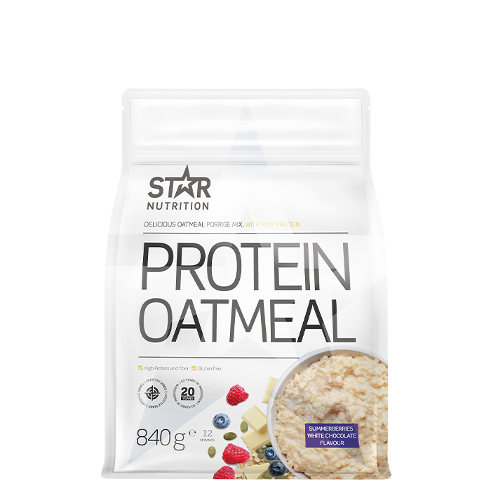 Protein Oatmeal Summerberries with White Chocolate 840g