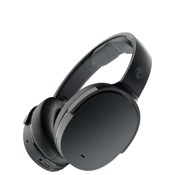 Trådløse høretelefoner Skullcandy Hesh ANC - on-ear, Bluetooth, sort