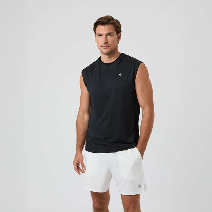 Björn Borg Ace Mesh Panel Tank Sort, L