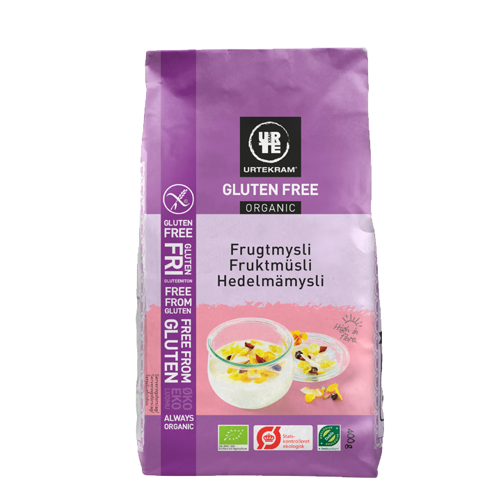 Frugtmysli glutenfri, 400 gram