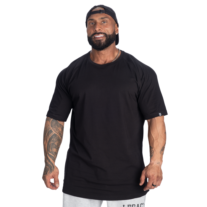 Legacy Raglan T‑Shirt Sort Beige