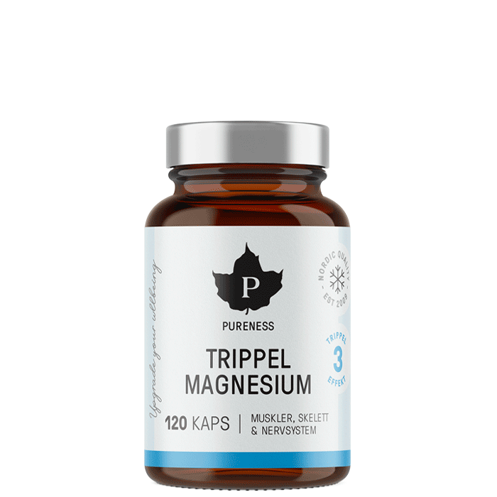 Trippel Magnesium, 120 kapsler