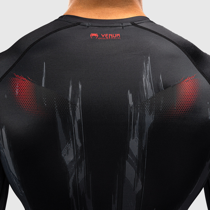 Venum Demon Long Sleeve Rashguard Black/Grey