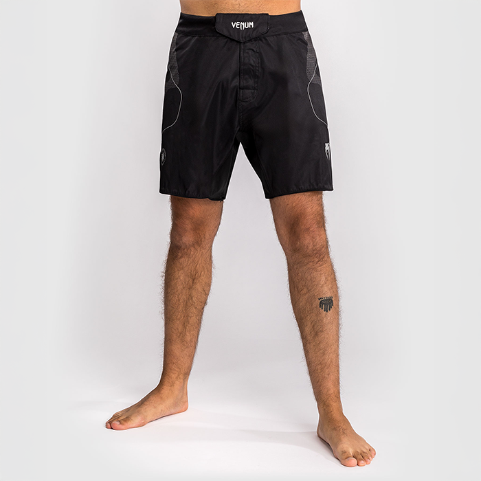 Nexus Fightshorts Sort Sølv