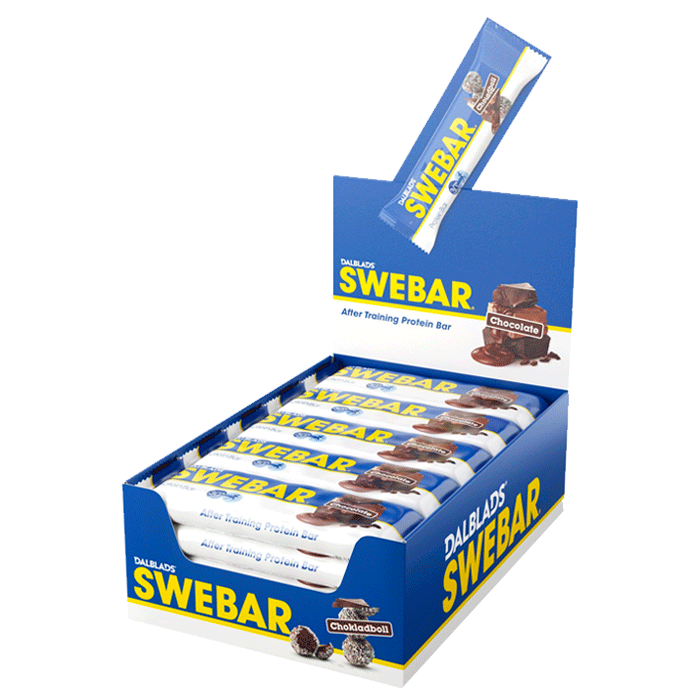 15 x Swebar 55 g Chocolate 