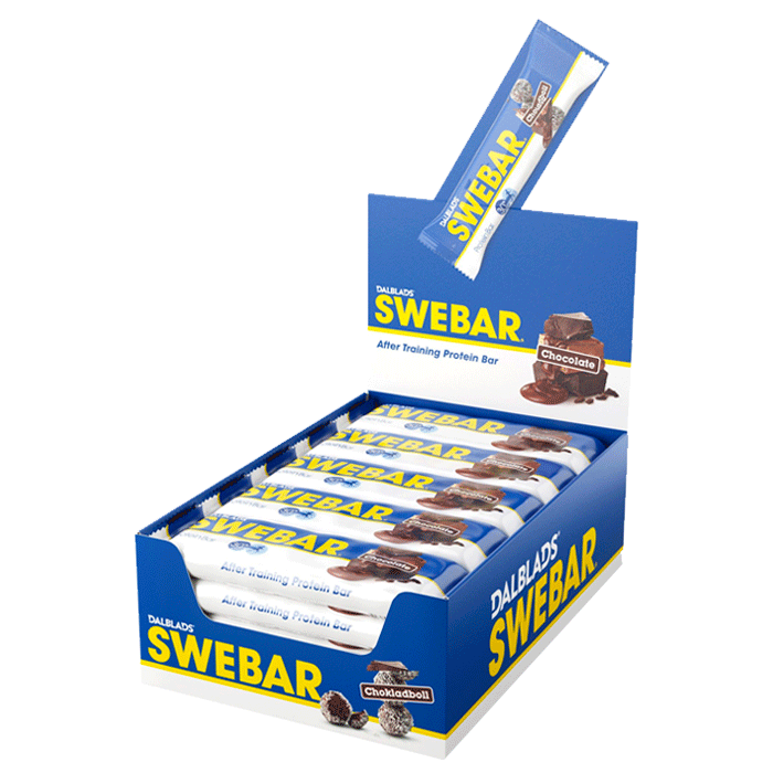 15 x Swebar 55 g Chocolate 