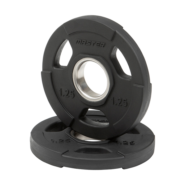 Gummibekl&aelig;dt V&aelig;gt skive 50 mm 1,25&ndash;20 kg