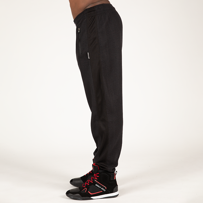 Augustine Old School Pants, Black/Red