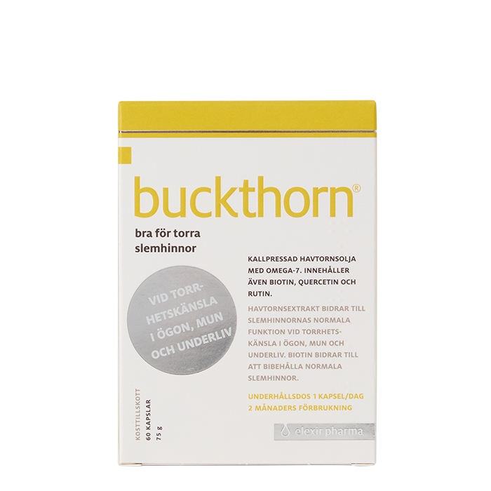 Buckthorn Kapsler Ekstra Stærke, 60 kapsler