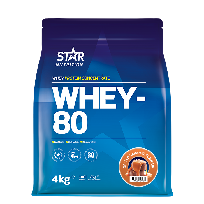 Whey-80 Valleprotein 4 kg