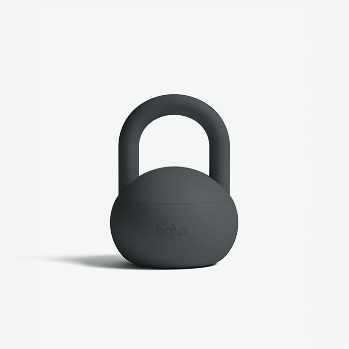 Kettlebell 10 lb 4,5 kg Grå