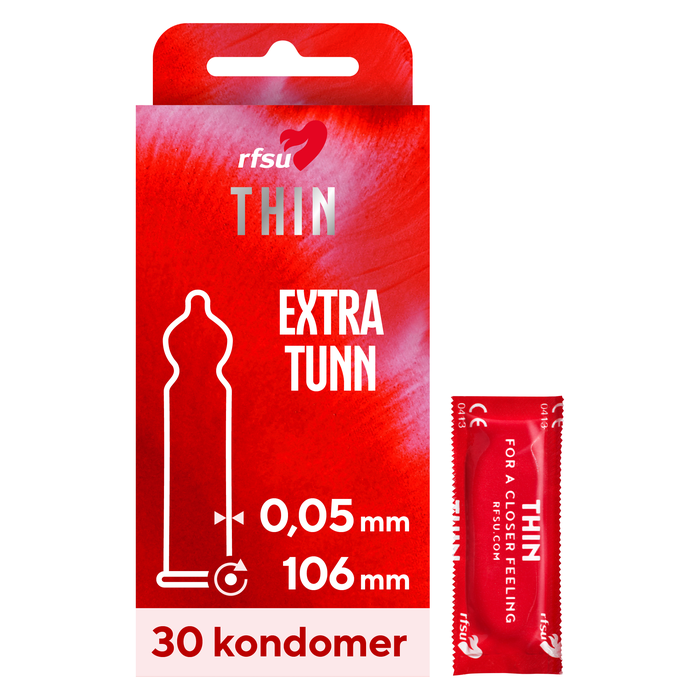 RFSU Thin Tynde Kondomer 30-pak