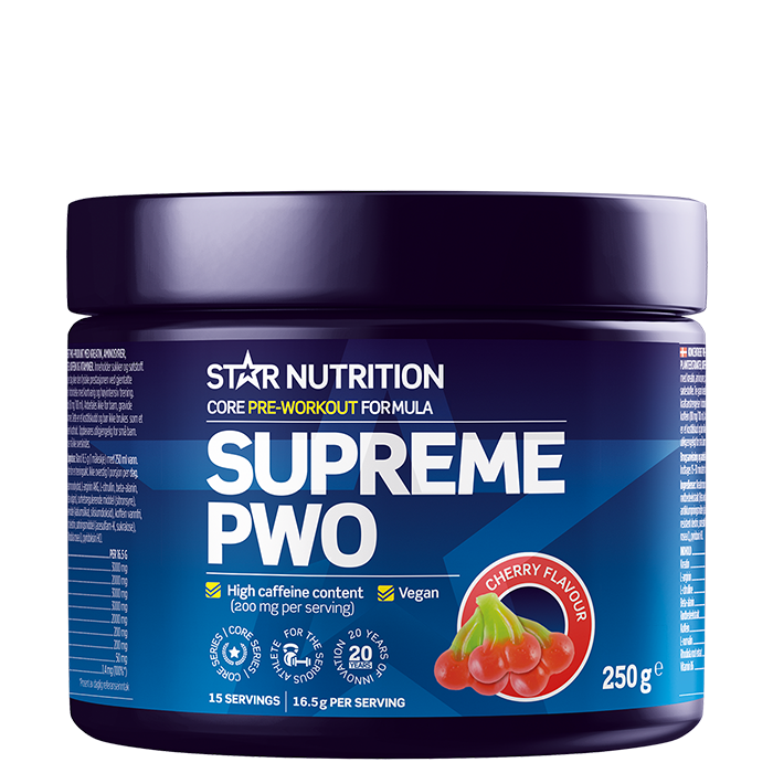 Star Nutrition Supreme PWO Cherry 250g