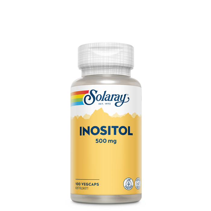 Solaray Inositol 100 kapsler