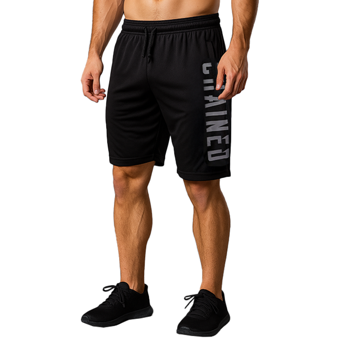 Chained Mesh Shorts Sort