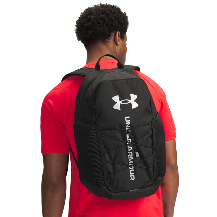 Under Armour Hustle Sport 6.0 Backpack – sort/sort/metalsølv