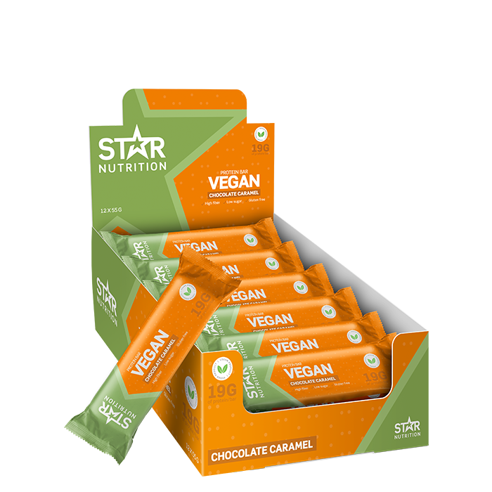 12 x Vegansk proteinbar 55 g
