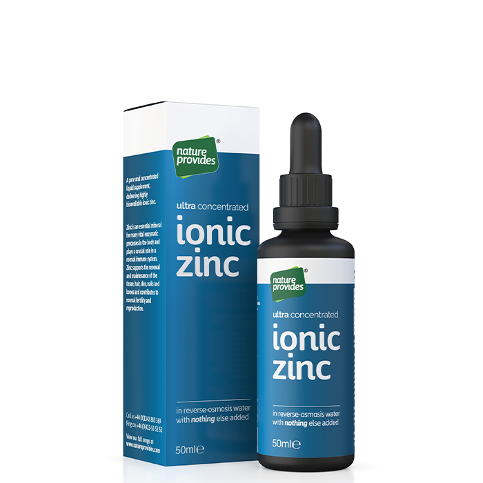 Ultrakoncentreret Ionisk Zinksulfat 50 ml
