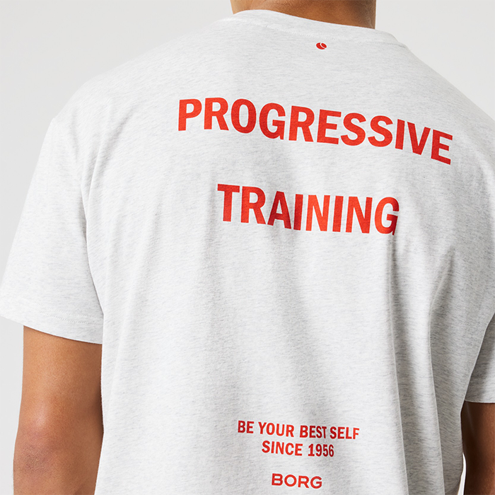 Gym Oversized T‑shirt Lysegr&aring;