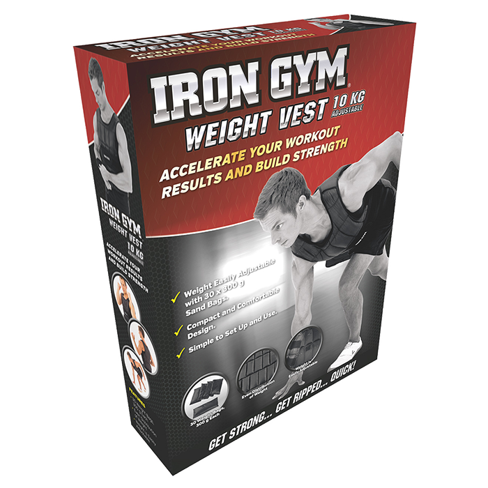 Iron Gym V&aelig;gt Vest 10 kg