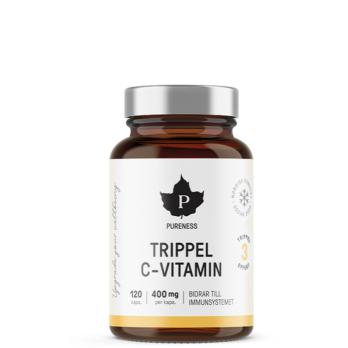 Pureness Triple C-vitamin, 120 kapsler