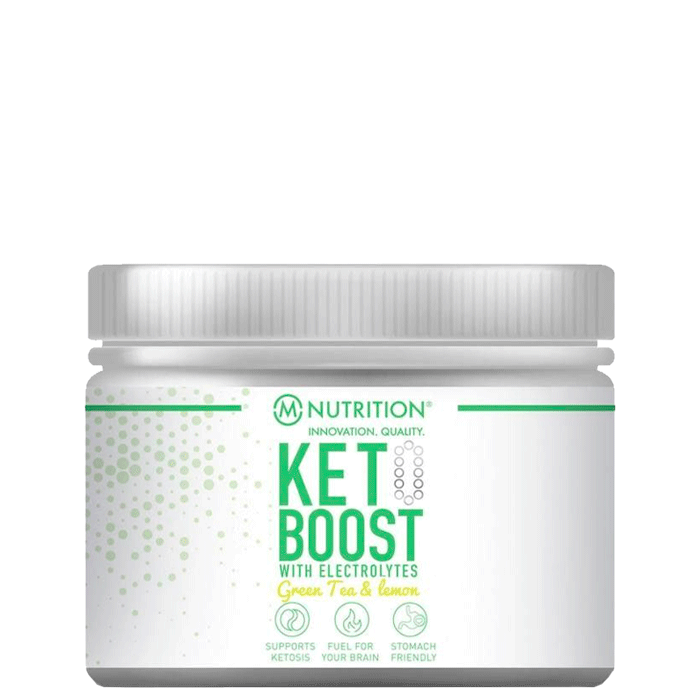 Keto Boost Fat Burner + Elektrolytter 170 g Grøn Te Citron