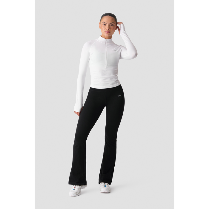 Smooth Seamless Udsvængede Tights Sort